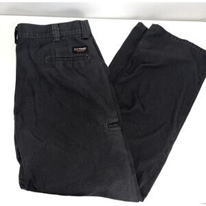 Wrangler Workwear Men's Black Baggy Pants 36 x 34